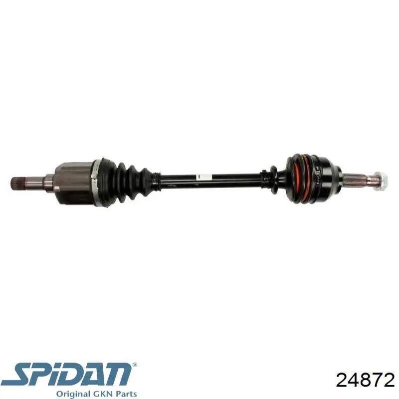 Левая полуось 24872 GKN-Spidan