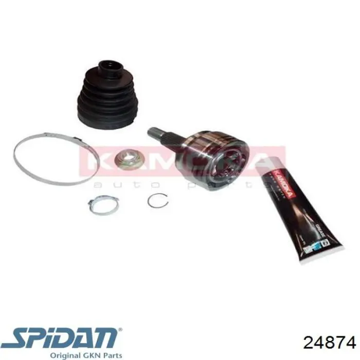 ШРУС наружный передний 24874 GKN-Spidan