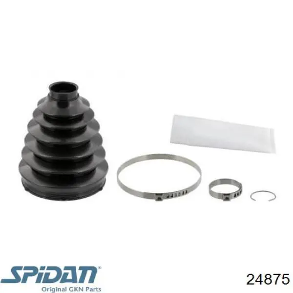Пыльник ШРУСа передней полуоси наружный GKN-Spidan 24875