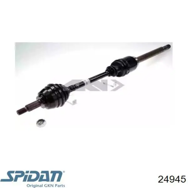 8200598563 Renault (RVI) Полуось передняя, правая