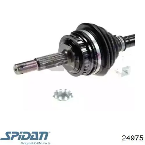 Левая полуось 24975 GKN-Spidan