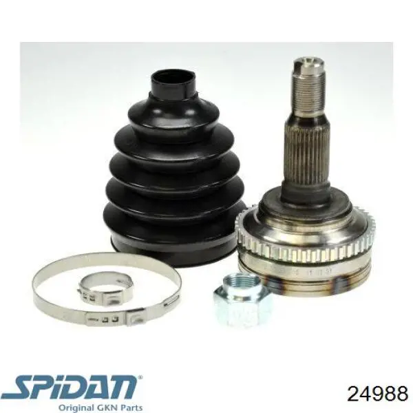ШРУС наружный SPIDAN 24988 ШРУС наружный SPIDAN 24988