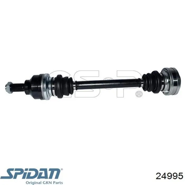 Árbol de transmisión trasero izquierdo 24995 GKN-Spidan