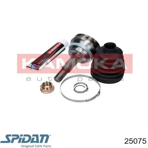 ШРУС наружный GKN-Spidan 25075