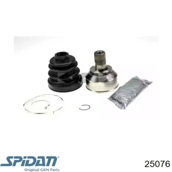 ШРУС наружный передний 25076 GKN-Spidan