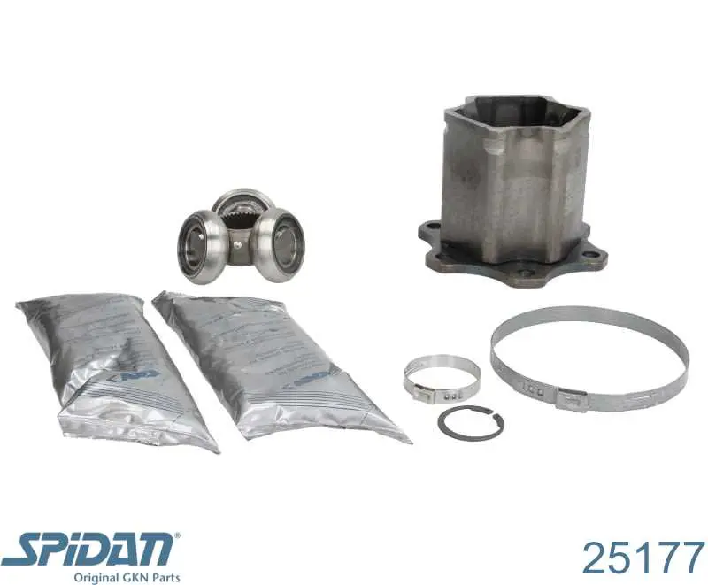 ШРУС внутренний 25177 GKN-Spidan