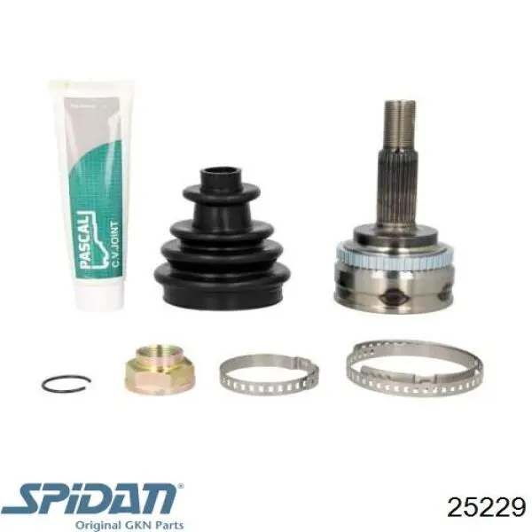 ШРУС наружный передний 25229 GKN-Spidan
