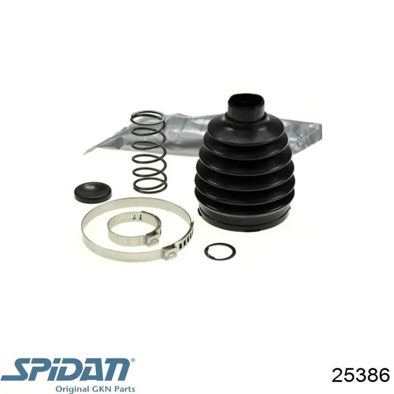 Купить 25386 GKN-Spidan Пыльник гранаты внутренний, передней полуоси
