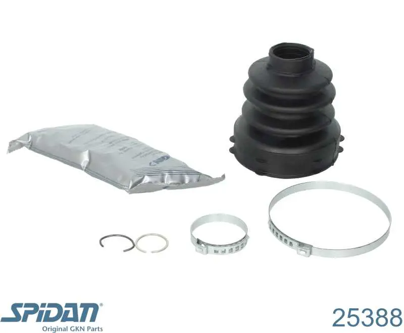 Купить 25388 GKN-Spidan Пыльник гранаты внутренний, передней полуоси