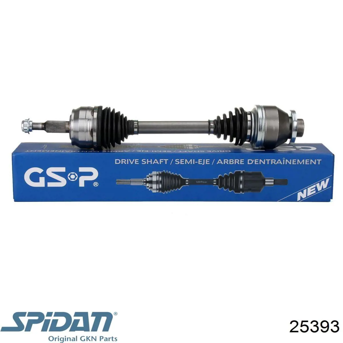 Купить 25393 GKN-Spidan Вал привода полуоси, промежуточный