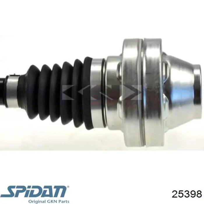 Полуось передняя 25398 GKN-Spidan