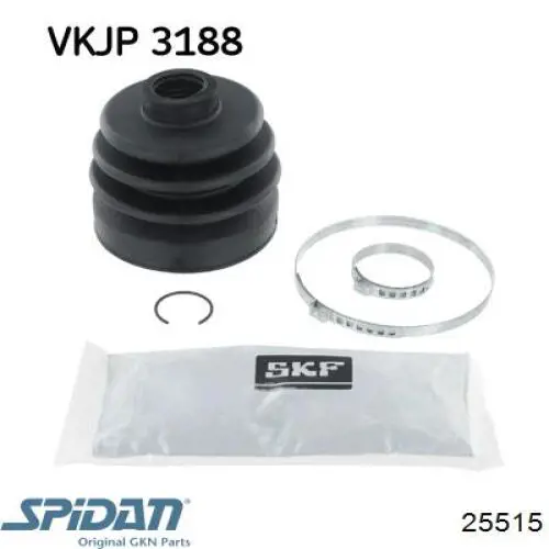Чехол шруса GKN-Spidan 25515 цена, от 5.87 USD