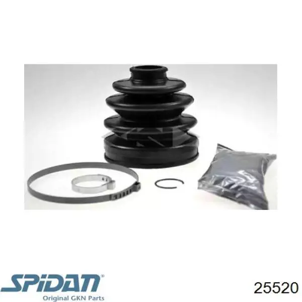 25520 GKN-Spidan Пыльник шарнира привода
