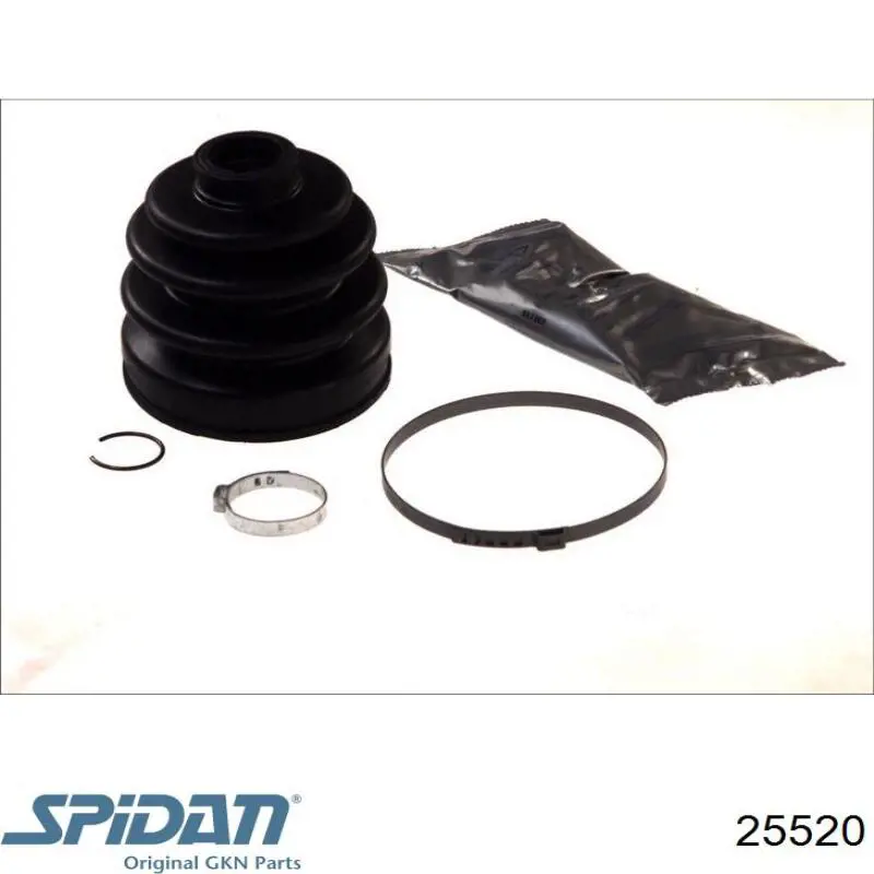 25520 GKN-Spidan Пыльник шарнира привода