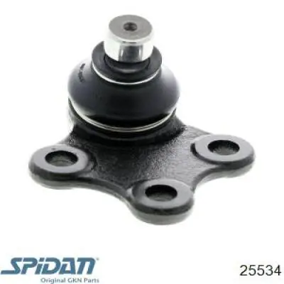 Левая полуось 25534 GKN-Spidan