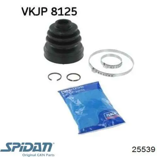 Купить 25539 GKN-Spidan Пыльник гранаты внутренний, передней полуоси