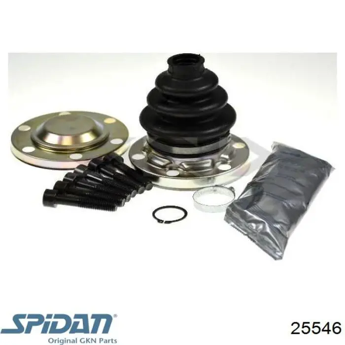 Купить 25546 GKN-Spidan Пыльник ШРУСа задней полуоси наружный