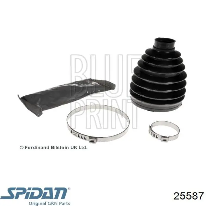 Пыльник ШРУСа задней полуоси наружный 25587 GKN-Spidan