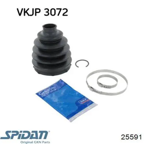 Чехол шруса GKN-Spidan 25591 цена, от 16.77 USD