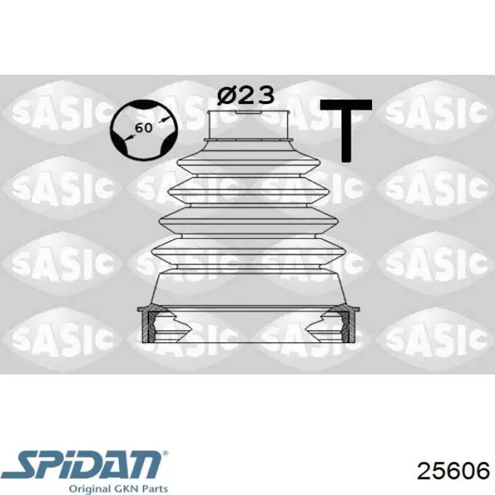 Пыльник ШРУСа внутренний 25606 GKN-Spidan