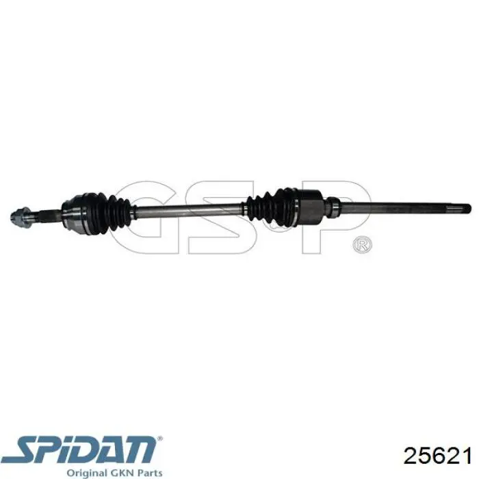 Правая полуось 25621 GKN-Spidan