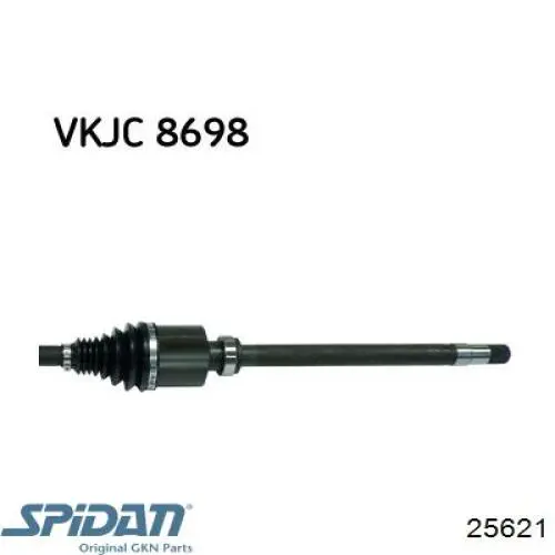 Привод правый GKN-Spidan 25621