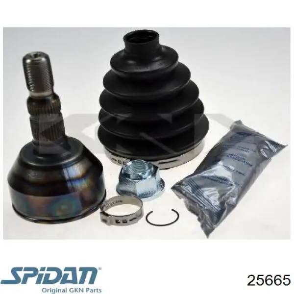 ШРУС наружный передний 25665 GKN-Spidan