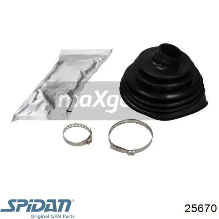 Пыльник ШРУСа передней полуоси наружный GKN-Spidan 0025670