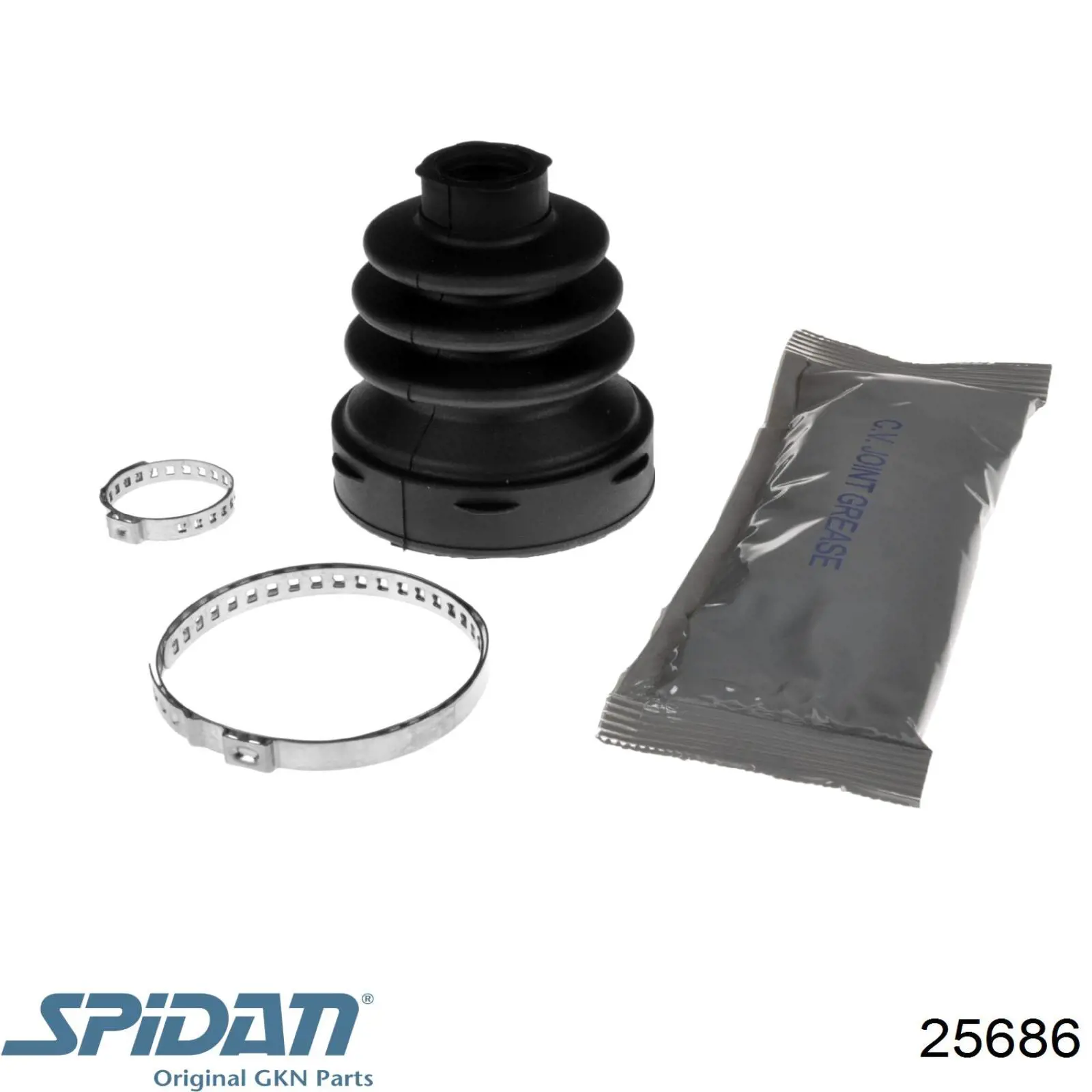 Купить 25686 GKN-Spidan Пыльник гранаты внутренний, передней полуоси