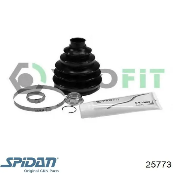 25773 GKN-Spidan Пыльник шарнира привода