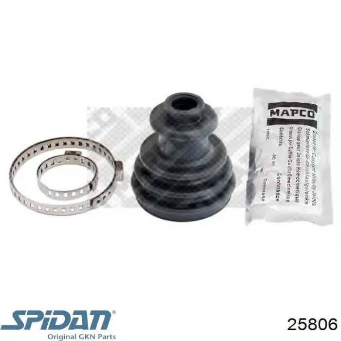 Чехол шруса GKN-Spidan 25806 цена, от 15.69 USD