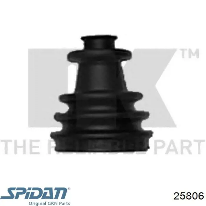 Купить 25806 GKN-Spidan Пыльник гранаты наружный, передний