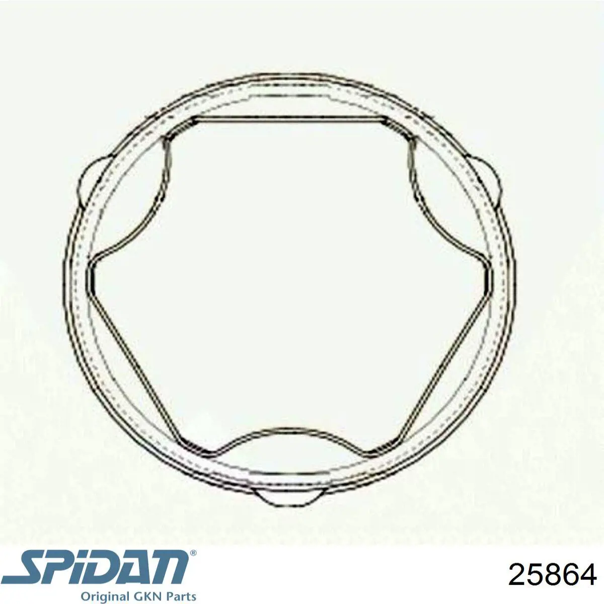 Пыльник ШРУСа внутренний 306058 GKN-Spidan