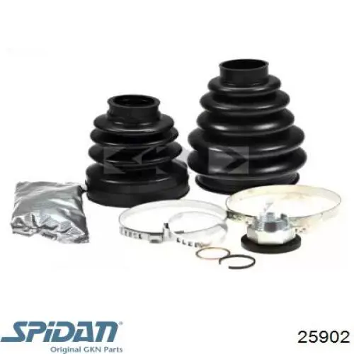 Купить 25902 GKN-Spidan Пыльник ШРУСа внешний, правый