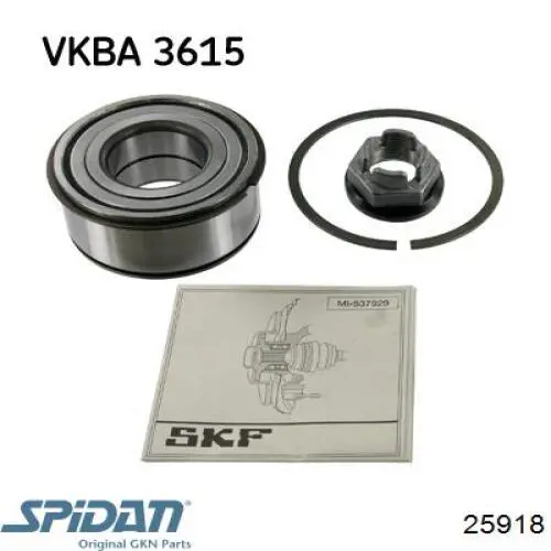 Чехол шруса GKN-Spidan 25918 цена, от 33.94 USD
