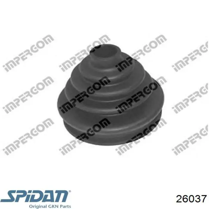 Пыльник ШРУСа наружный 26037 GKN-Spidan