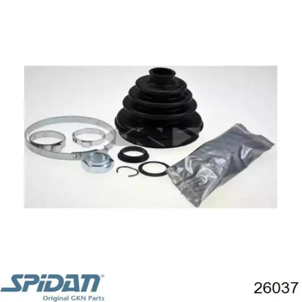 Чехол шруса GKN-Spidan 26037 цена, от 7.19 USD