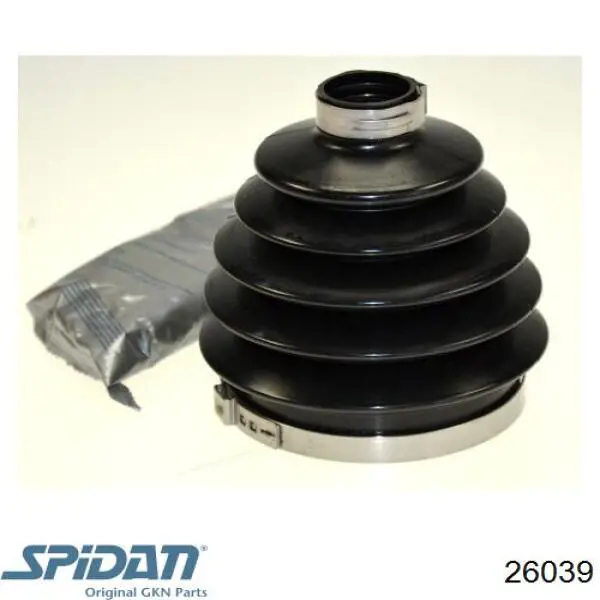 Чехол шруса GKN-Spidan 26039 цена, от 7.00 USD