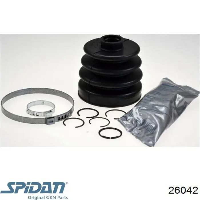 Fuelle, árbol de transmisión delantero exterior 26042 GKN-Spidan