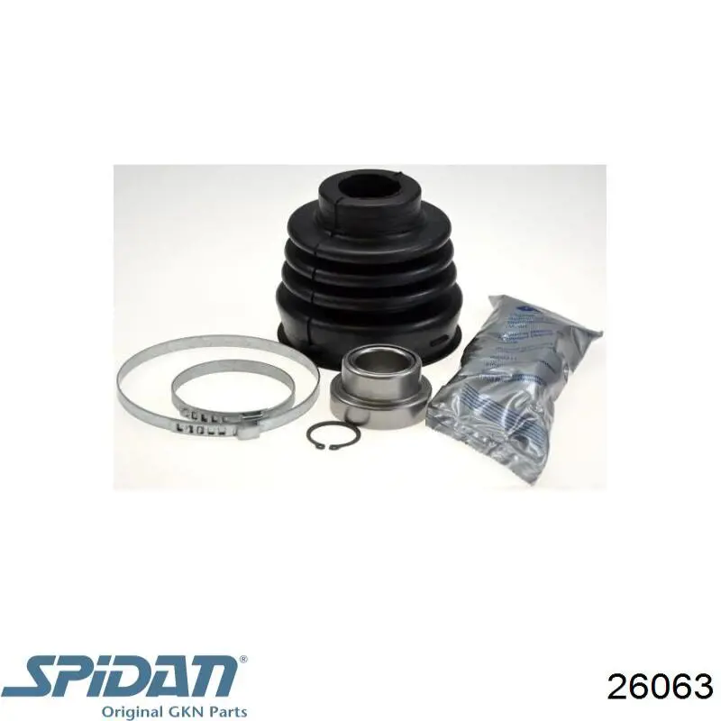 Купить 26063 GKN-Spidan Пыльник гранаты внутренний, передней полуоси