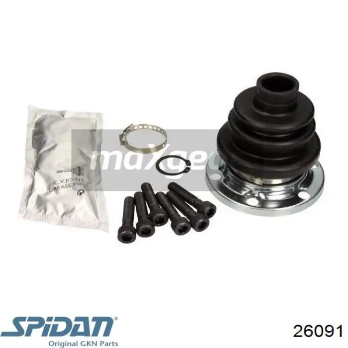 Пыльник ШРУСа задней полуоси внутренний GKN-Spidan 26091 цена, от 26.03 USD