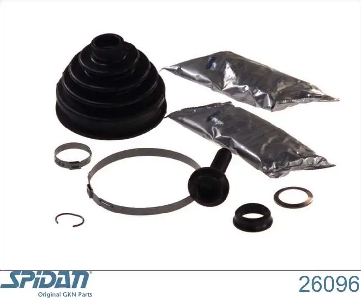 Чехол шруса GKN-Spidan 26096 цена, от 11.51 USD