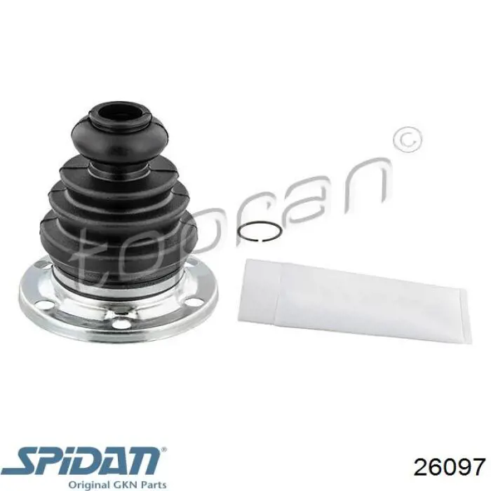 Пыльник ШРУСа внутренний, передней полуоси GKN-Spidan 26097