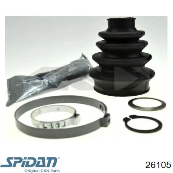 Пыльник ШРУСа наружный 26105 GKN-Spidan