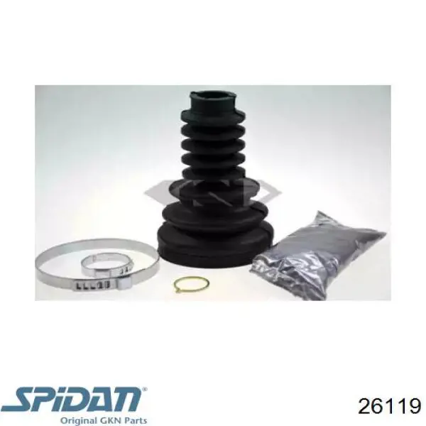 Пыльник ШРУСа внутренний, передней полуоси GKN-Spidan 0026119