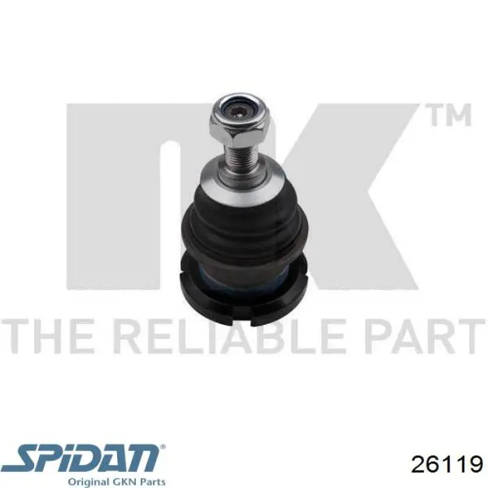 0026119 GKN-Spidan Пыльник ШРУСа передней полуоси внутренний
