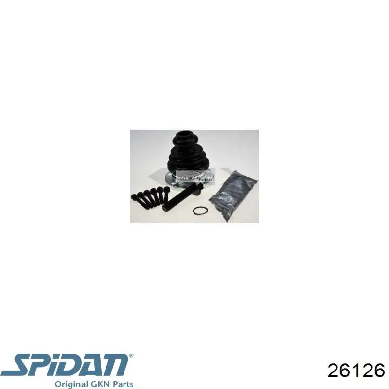 Пыльник шарнира угловых скоростей внутренний передний GKN-Spidan 26126 цена, от 17.84 USD