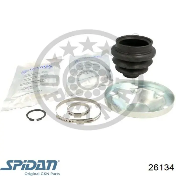 Пыльник наружной гранаты, задней полуоси GKN-Spidan 26134 цена, от 13.60 USD