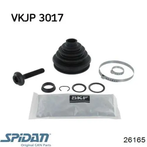 Пыльник ШРУСа наружный 0026165 GKN-Spidan