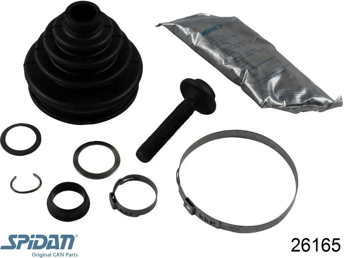Пыльник ШРУСа наружный 026165 GKN-Spidan